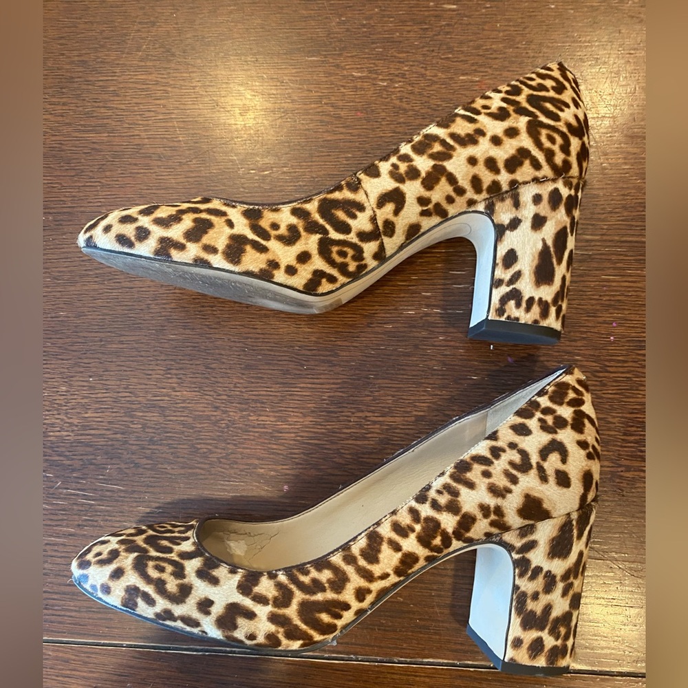 Sam Edelman Animal Print Calf Hair Pumps